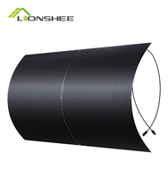 Panneau souple d'alimentation personnalisé avec queue 100W 120W 150W 200W 240W 250W Panneau solaire flexible