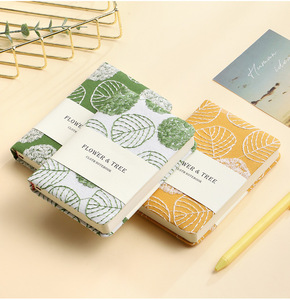 Soododo A6 pequeño <span class=keywords><strong>libro</strong></span> de bolsillo grueso Vintage tela bordada de lino portátil estilo magnético Bloc de notas de encuadernación de hojas sueltas - Product Image 4