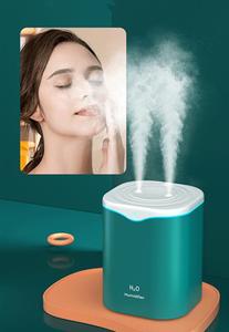 2L <strong>Dual</strong> Spray Mist Ultrasonic Cool Mist air Humidifier <strong>Led</strong> Light Aromatherapy <strong>Diffuser</strong> Humidifier - Product Image 5