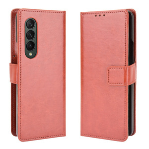 Étui de téléphone portable portefeuille en cuir PU Crazy Horse Design pour Samsung pour <span class=keywords><strong>Galaxy</strong></span> <span class=keywords><strong>Z</strong></span> <span class=keywords><strong>Fold</strong></span> <span class=keywords><strong>3</strong></span> 5G - Product Image 5
