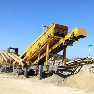 300 Tonnen pro Stunde Kapazität Reifen Mobiler Backen brecher für Bau abfälle - Product Image 3