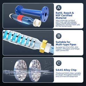 Elektrizitäts- und Magnetfreies Anti-Kalk-Gerät zur Wasseraufbereitung in Rohren - Product Image 6