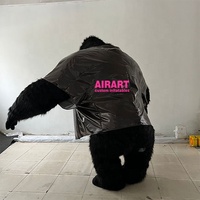 Costume de gorille en peluche gonflable fabriqué en chine du fabricant gonflable Yantai Airart