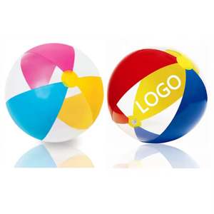 Ballon de plage gonflable avec logo personnalisé - Ballons colorés en PVC écologiques pour fête au bord de la piscine, événements promotionnels et jouets pour enfants, vente en gros - Product Image 5