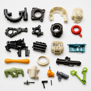 Pièces fonctionnelles en plastique industriel personnalisées, composants mécaniques moulés par injection, connecteurs, supports, usine OEM - Product Image 1