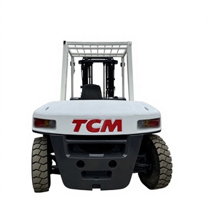 Montacargas Diésel TCM Usado de Buen Rendimiento, de 5, 6, 7, 8 y 10 Toneladas, con Motor Japonés Opcional, en Venta - Product Image 1