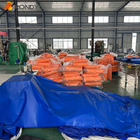 Lembar terpal Pvc kelas makanan tahan air untuk kerai, kain terpal berlapis Pvc plastik potongan dalam gulungan