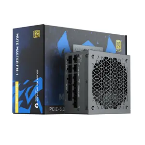 Vendita calda modulo completo Atx alimentatore Gold Plus certificato 1000WPCIE 5.0 giapponese condensatore con ventola di controllo della velocità per Pc gioco