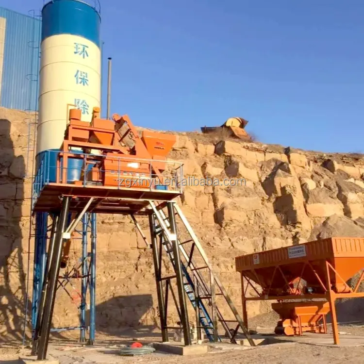 Volautomatische Klaar Betonmenginstallatie Met Capaciteit Van 25m3/H Tot 240m 3/H Betonbatching Machine Fabriek Productielijn