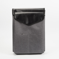 Housse pour ordinateur portable DONBO 600D avec revêtement TPU, poche pour cartes, légère, pour voyage, sac de protection pour ordinateur portable