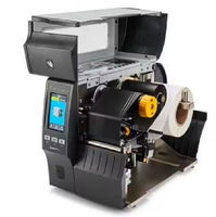 Zebra asli ZT411 300dpi termal industri Printer Transfer 4 inci Label industri Printer Barcode