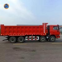 Nouveau Camion Benne SHACMAN F3000 Super 8x4 Diesel 380HP Moteur Weichai Benne Basculante Robuste pour Exploitation Minière Transmission Rapide