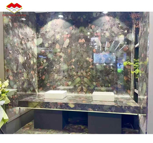 Bán buôn đánh bóng quartzit <span class=keywords><strong>Granite</strong></span> slab đá cẩm thạch lớn tự nhiên Verde marinace phiến đá cẩm thạch cho đảo tường gạch bàn ăn - Product Image 4