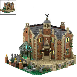 <span class=keywords><strong>Venta</strong></span> caliente transfronteriza: Bloques de construcción de partículas pequeñas de plástico ABS MOC-54244 para arquitectura de escenas callejeras temáticas de la luna llena. - Product Image 2