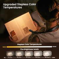 Lampe de lecture LED USB Type-C rechargeable 1200 mAh, légère et flexible, à suspendre au cou, idéale pour les amateurs de livres – Offre en gros à prix réduit