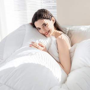 Edredón cálido de invierno de estilo moderno para <span class=keywords><strong>Amazon</strong></span>, edredón acolchado de <span class=keywords><strong>plumas</strong></span> de algodón para uso doméstico, edredón de invierno esponjoso para Hotel - Product Image 2