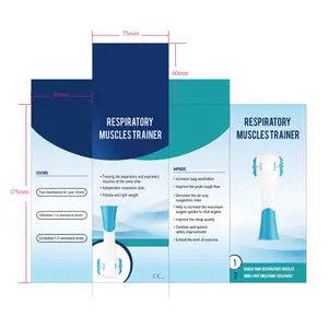 Appareil d'entraînement respirant léger pour la respiration, dispositif naturel, récupération de la respiration du cerveau, entraîneur