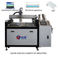Machine de distribution de colle AB automatique sur pied, haute précision, avec pompe à engrenages motorisée, prix usine, qualité supérieure