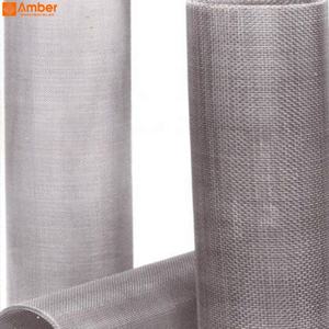 Maille en acier inoxydable 304/316, tissage uni, <span class=keywords><strong>20</strong></span>, 30, 40, 50, 100, 200, 300, 500 microns, toile de maille tissée - Product Image 1