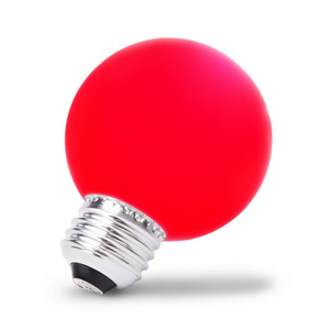 Bombilla Incandescente Roja Esférica de 25W 24V E27 45x76 - Product Image 2