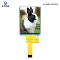 شاشة عرض LCD IPS TFT مقاس 2.0 بوصة من QTSS مع إطار، دقة 240×320، شريحة تحكم ST7789، واجهة SPI 4W، سطوع 600 شمعة/م2