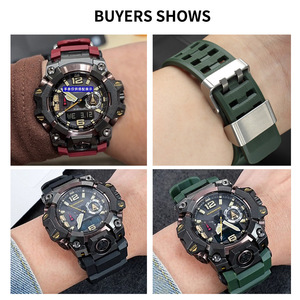 Adecuado para <span class=keywords><strong>Casio</strong></span> <span class=keywords><strong>G</strong></span>-<span class=keywords><strong>SHOCK</strong></span> Big Mud King GWG-B1000 de tercera generación, accesorios de <span class=keywords><strong>reloj</strong></span> de resina y caucho para <span class=keywords><strong>hombre</strong></span> - Product Image 4