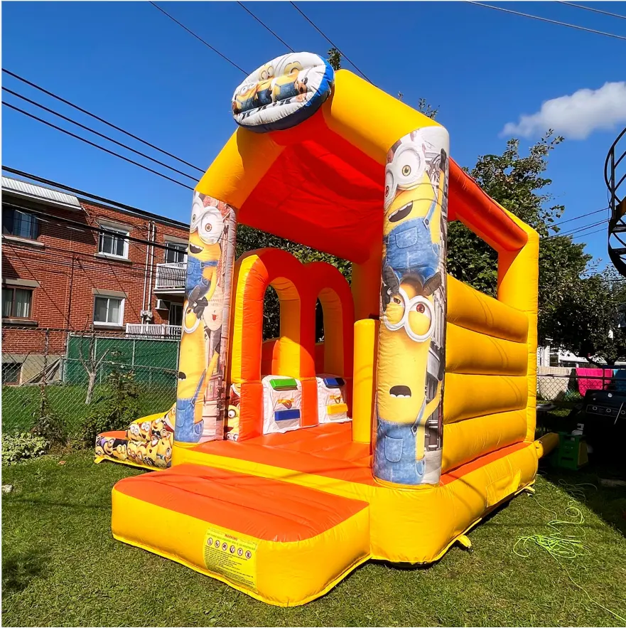 Customized high quality Inflatable cartoon theme Bouncy Castle Jumping Bounce House Party Rentals