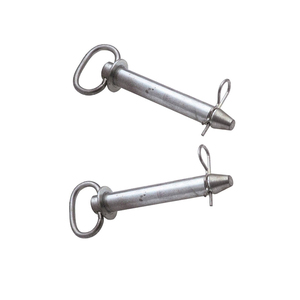 Juego <span class=keywords><strong>de</strong></span> Pasadores <span class=keywords><strong>de</strong></span> Enganche para <span class=keywords><strong>Remolque</strong></span> y Pasadores <span class=keywords><strong>de</strong></span> Horquilla OEM <span class=keywords><strong>de</strong></span> Alta Resistencia - Fijaciones Universales <span class=keywords><strong>de</strong></span> Acero Galvanizado con Anillos en R para Remolques y Tractores - Product Image 2