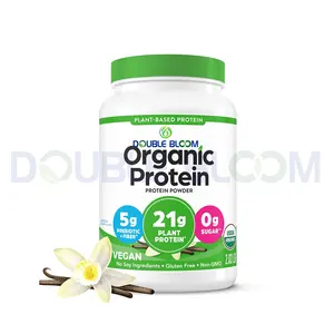Orgain organik Vegan Protein tozu vanilya fasulyesi 21g bitki bazlı Protein kas büyüme kollajen takviyesi için