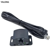 Kenop Remote Control Bass Audio Mobil, Pengontrol Tingkat Bass Universal untuk Subwoofer Kendaraan, Pengatur Volume Sistem Stereo Mobil