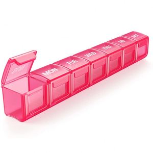 กล่องยาพลาสติกขนาดใหญ่ 7 ช่อง รุ่นใหม่ ขายดี กล่องจัดยา 7 วัน - Product Image 3