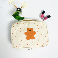 2025 produit chaud corée du sud Ins ours vanité sac mignon étudiants japonais recevant sac pour les filles