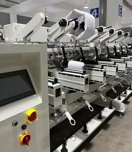 2026 KC212AS Bobineuse de cônes semi-automatique, Bobineuse de cônes à partir de pelotes, Bobineuse de fils à haute élasticité - Product Image 1