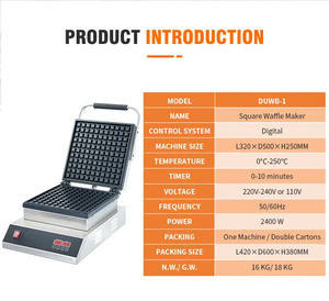 Custom Belgain <strong>Waffle</strong> Iron Electric Croffle <strong>Maker</strong> 110V Or 220V Commercial Croissant <strong>Waffle</strong> Machine - Product Image 3