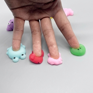 New Arrival Soft Mini Cute Animal Squishy Mochi TPR Stress Relief Squeeze Decompression <b>Fidget</b> Sensory Toys for Ages - Product Image 1