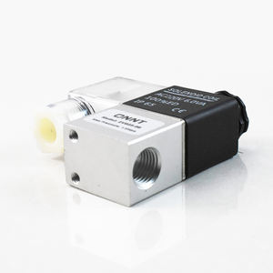 2 puertos 2 posiciones 1/4 pulgadas 2/2 vías Mini válvula solenoide de control direccional de aire neumático 2V025-08 12VDC 24VDC 220VAC 110VAC - Product Image 4