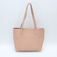 Sac fourre-tout en PU couleur unie personnalisable, sac à main tendance pour femme, durable, avec poignée supérieure, grande capacité, sac à bandoulière pour usage quotidien