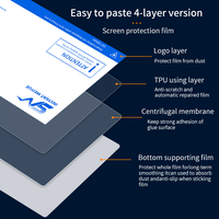 Films de protection des yeux Anti-lumière bleue TPU Hydrogel Films de protection d'écran de téléphone pour Machine à découper