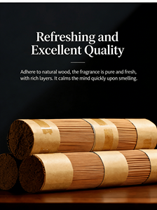 Bâtons d'encens de bois de santal de qualité supérieure, formule naturelle à base de plantes, aromathérapie d'<span class=keywords><strong>intérieur</strong></span> longue durée - Product Image 5