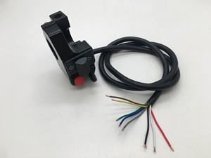 Accessoires pour motos, interrupteur de moto, interrupteur de modification à trois fonctions, interrupteur de phare, de clignotant, de klaxon et d'alimentation - Product Image 4