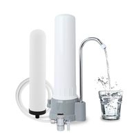 Meilleur filtre purificateur d'eau pour comptoir, système de purification d'eau de bureau lavable, 3000Gal Purificador De Agua De Encimera Lavable
