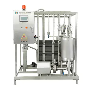 Zuivelverwerkingsmachines Yoghurt Melk Pasteurisatiemachine 500l Fruitpuree Industriële Melkpasteurisator