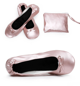 Bailarinas plegables enrollables Rescate Regalo <span class=keywords><strong>de</strong></span> dama <span class=keywords><strong>de</strong></span> honor Pisos <span class=keywords><strong>de</strong></span> fiesta Novia <span class=keywords><strong>Zapatillas</strong></span> <span class=keywords><strong>de</strong></span> boda para invitados Mujeres - Product Image 4