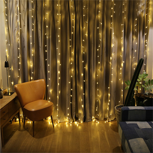 ICICLE 3X1/3X2/3x3/4.5x3/6x1 /<span class=keywords><strong>6X2</strong></span>/160/240/300/360/720 LEDs หน้าต่างคริสต์มาส ICICLE curtain LIGHT - Product Image 4