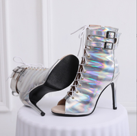 2025 HS0015 Offre Spéciale Jazz bottes talons hauts chaussures de danse pôle scène femmes salle de bal professionnel moderne chaussures de danse latine