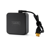 Adaptador de Corriente AC/DC ToolkitRC ADP100, Fuente de Alimentación de 100W 20V 5A con Puerto de Salida XT60, Entrada AC 100-240V para Drones FPV, Piezas de Cargador Inteligente