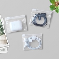 Petit Sac de Rangement en Plastique Transparent pour Circuits Intégrés, Câbles de Données, Chargeurs, Câbles d'Écouteurs — Idéal pour l'Emballage et le Reconditionnement