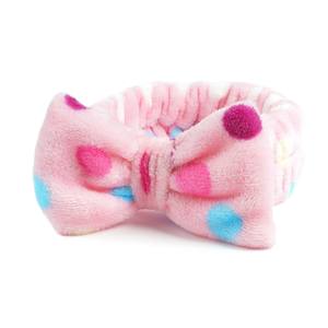 <span class=keywords><strong>Diadema</strong></span> de spa de felpa para mujer, <span class=keywords><strong>diadema</strong></span> de felpa con lazo, <span class=keywords><strong>diadema</strong></span> elástica de Color sólido para lavado de cara, accesorios para el cabello - Product Image 3