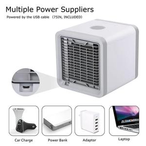 New Mini USB <b>Portable</b> Fan Summer Office Desktop Home Small Air Conditioner Humidifier Purifier Air Cooler Fan <b>Laptop</b> Cooling Fan - Product Image 4