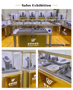 1 1/10 Ctw Scatter Multi Cut Lab Diamond DEF Collar de moda en oro amarillo de 14K - Product Image 5